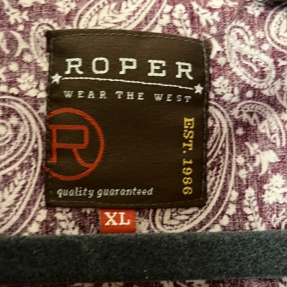 ROPER Button Down Shirt - Picture 2 of 2